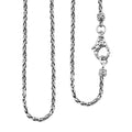 Bali Legacy Sterling Silver Borobudur Necklace (18 Inches) (17.50 g) - Sticky add to cart bar