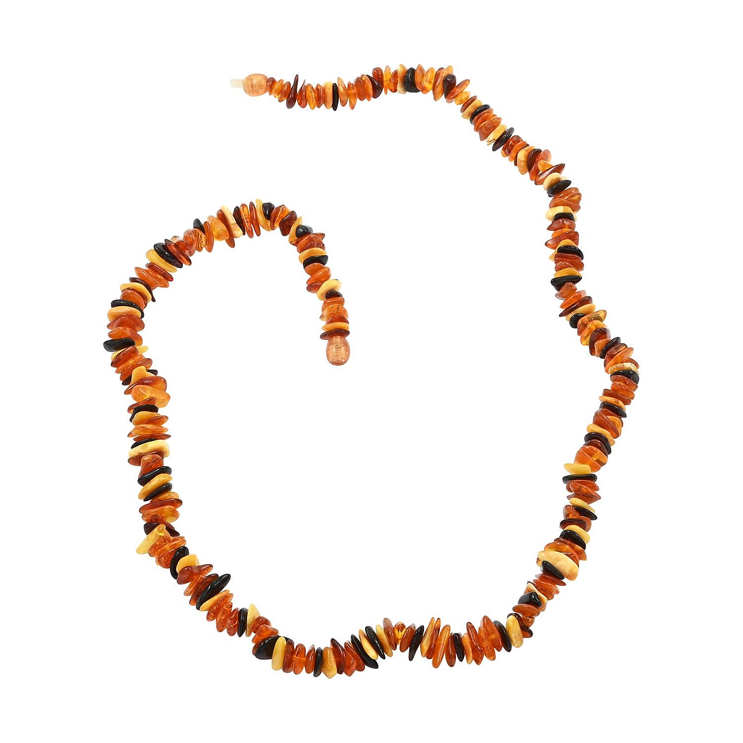 Baltic Amber Beaded Necklace 21 Inches
