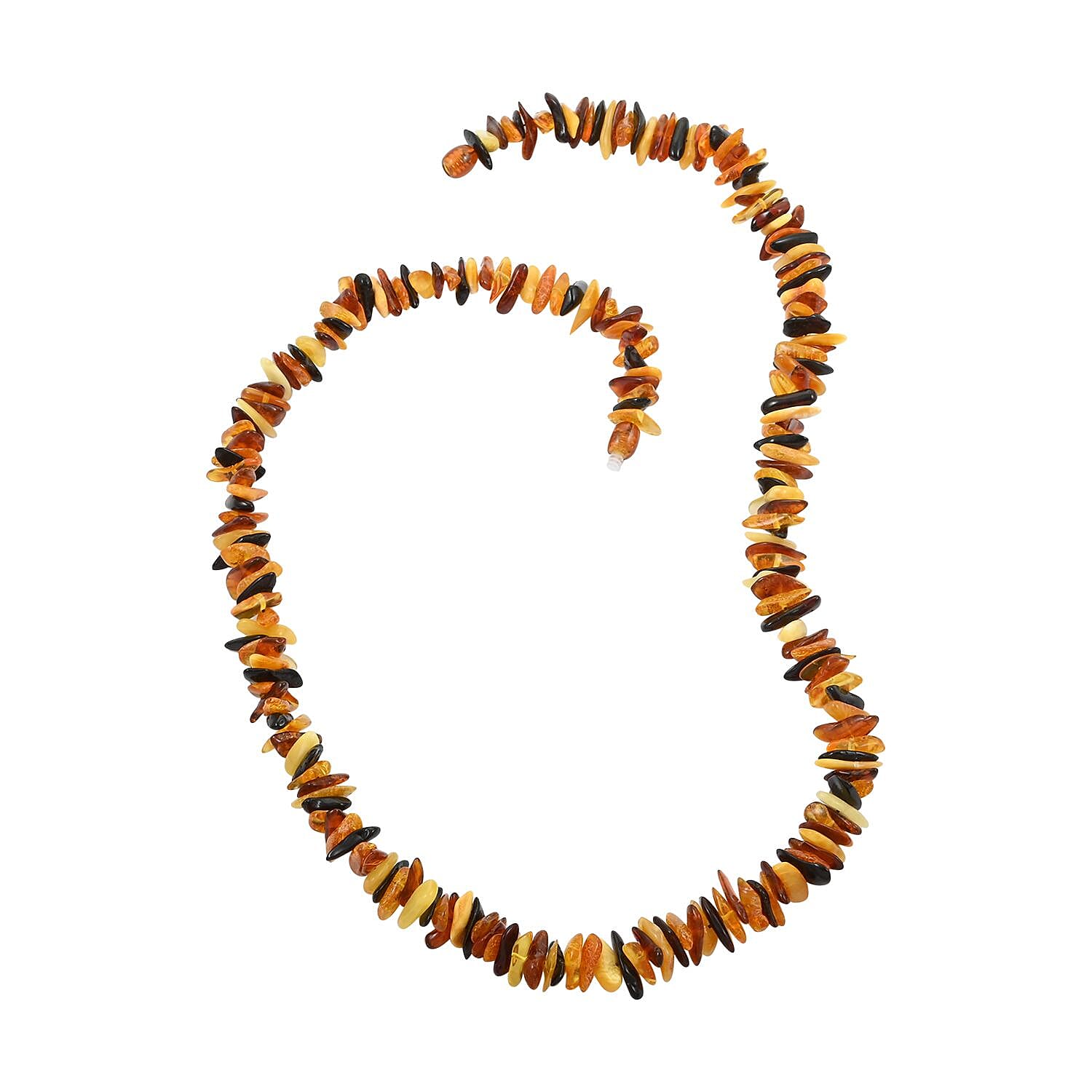Baltic Amber Beaded Necklace 26 Inches