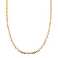 14K Yellow Gold 3mm Filk Chain Necklace 20 Inches 4.80 Grams - Sticky add to cart bar
