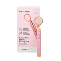 Closeout Vanity Planet LED Sonic Heated Rose Quartz Beauty Bar