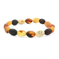 Baltic Amber Stretch Bracelet 48.00 ctw - Sticky add to cart bar