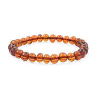Baltic Amber Stretch Bracelet 72.50 ctw