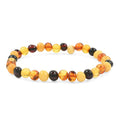 Baltic Amber Roundell Stretch Bracelet - Sticky add to cart bar