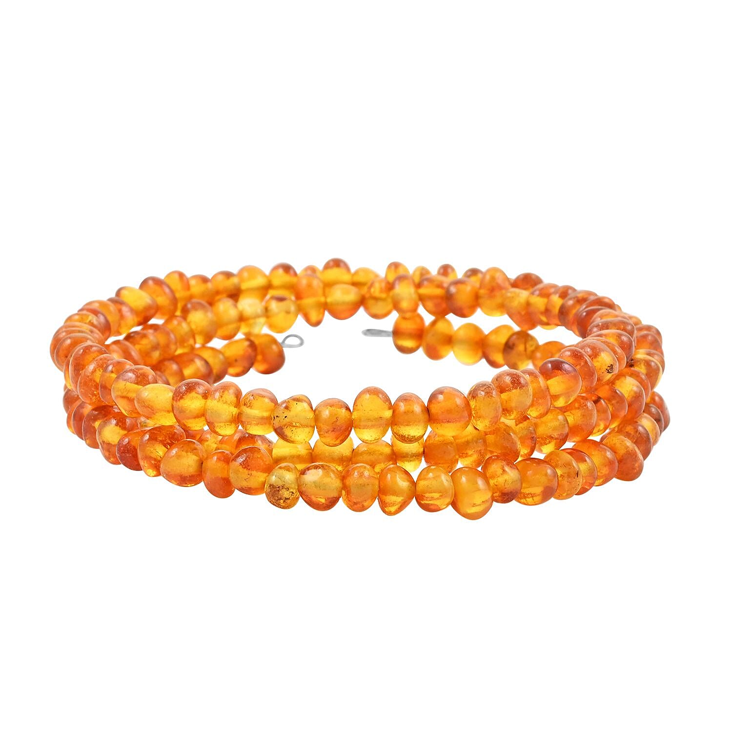 Baltic Amber Beaded Stack Bracelet