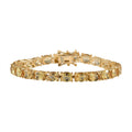 Premium Brazilian Heliodor Tennis Bracelet in Vermeil YG Over Sterling Silver (8.00 In) 20.20 ctw - Sticky add to cart bar