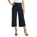 TLV Navy Wide Leg Cropped Pants - S - Sticky add to cart bar