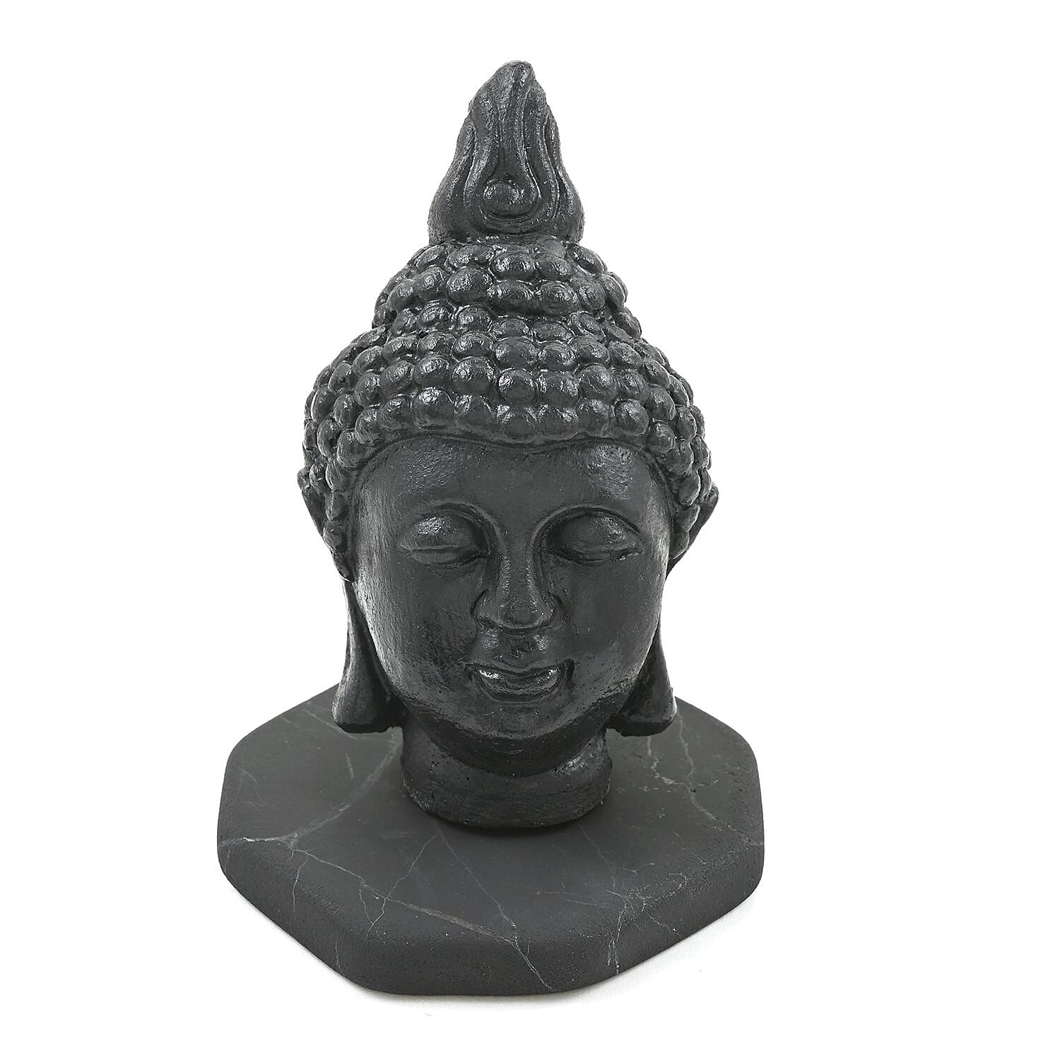 Shungite Buddha Head