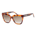 JIMMY CHOO Studded Wayfarer Sunglasses with Beige Protection Case- Dark Brown Havana - Sticky add to cart bar