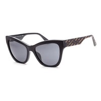 VERSACE Butterfly Fashion Sunglasses with Black Protection Case- Black Geometric Printed (Ships in 8-10 Business Days)
