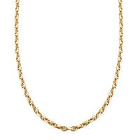 3mm Filk Chain Necklace in 14K Yellow Gold 5.20 Grams 20 Inches