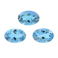 AAA Santa Maria Aquamarine Set of 3 (Ovl 6x4 mm) 1.00 ctw - Sticky add to cart bar