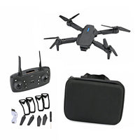 Foldable Single Camera Drone Quadcopter with Remote Controller (9.84"x9.84"x2.16")