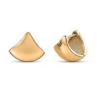 Vermeil YG Over Sterling Silver Earrings (9.40 g)