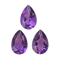 Amethyst Set of 3 (Pear 9x6 mm) 3.21 ctw Loose Gemstone - Sticky add to cart bar