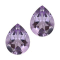 Rose De France Amethyst Set of 2 (Pear 9x7 mm) 2.86 ctw Loose Gemstone - Sticky add to cart bar