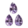 Rose De France Amethyst Set of 3 (Pear 9x6 mm) 3.21 ctw Loose Gemstone - Sticky add to cart bar