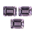 AA Rose De France Amethyst Set of 3 (Oct 8x6 mm) 4.50 ctw Loose gemstone - Sticky add to cart bar