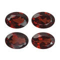 AA Mozambique Garnet Set of 4 (Ovl 7x5 mm) 3.28 ctw Loose Gemstone - Sticky add to cart bar