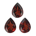 Mozambique Garnet Set of 3 (Pear 8x6 mm) 3.53 ctw Loose Gemstone - Sticky add to cart bar