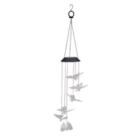 Multicolor Slow Flashing LED Solar Wind Chime (31.49") (1.2V/AA 600mAh Ni-MH)