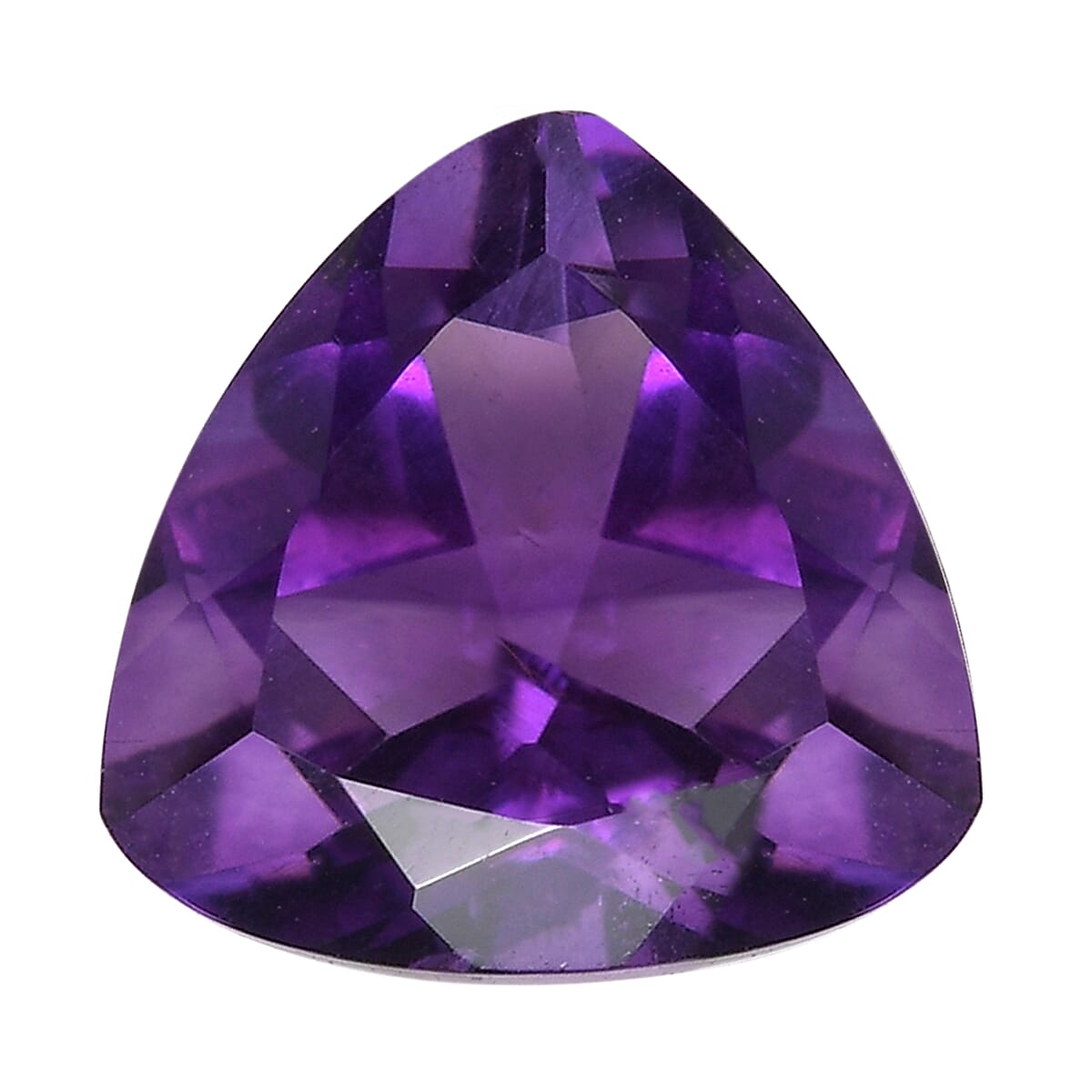 AA Moroccan Amethyst (Trl 8 mm) 1.44 ctw Loose Gemstone