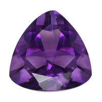 AA Moroccan Amethyst (Trl 8 mm) 1.44 ctw Loose Gemstone