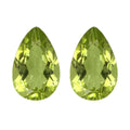 Peridot Set of 2 (Pear 9x6 mm) 2.52 ctw Loose Gemstone - Sticky add to cart bar