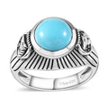 Premium Sleeping Beauty Turquoise Ring in Sterling Silver (Size 13.0) 3.50 ctw - Sticky add to cart bar