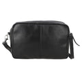 100% Genuine leather crossbody sling bag Color:Black Size:8Lx1.25Wx7H INCH - Sticky add to cart bar