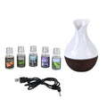 Portable Mini Air Humidifier with 5 Essential Oil and RGB Light (3.94"x3.94"x5.91") (Powered by USB Cable) - Sticky add to cart bar