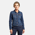 Blue Dark Wash Stylish Denim Jacket - S - Sticky add to cart bar