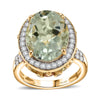 Yellow Gold Over Sterling Silver