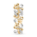 Diamond Accent Pendant in Vermeil YG and Platinum Over Sterling Silver - Sticky add to cart bar