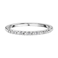 Diamond Accent Ring in Platinum Over Sterling Silver (Size 8.0) 0.05 ctw - Sticky add to cart bar
