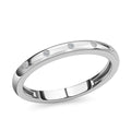 Diamond Accent Ring in Platinum Over Sterling Silver (Size 6) 0.05 ctw - Sticky add to cart bar