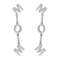 Moissanite 1.00 ctw Earrings in Platinum Over Sterling Silver - Sticky add to cart bar