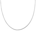 Sterling Silver Diamond-Cut Coryana Necklace 24 Inches 10 Grams - Sticky add to cart bar