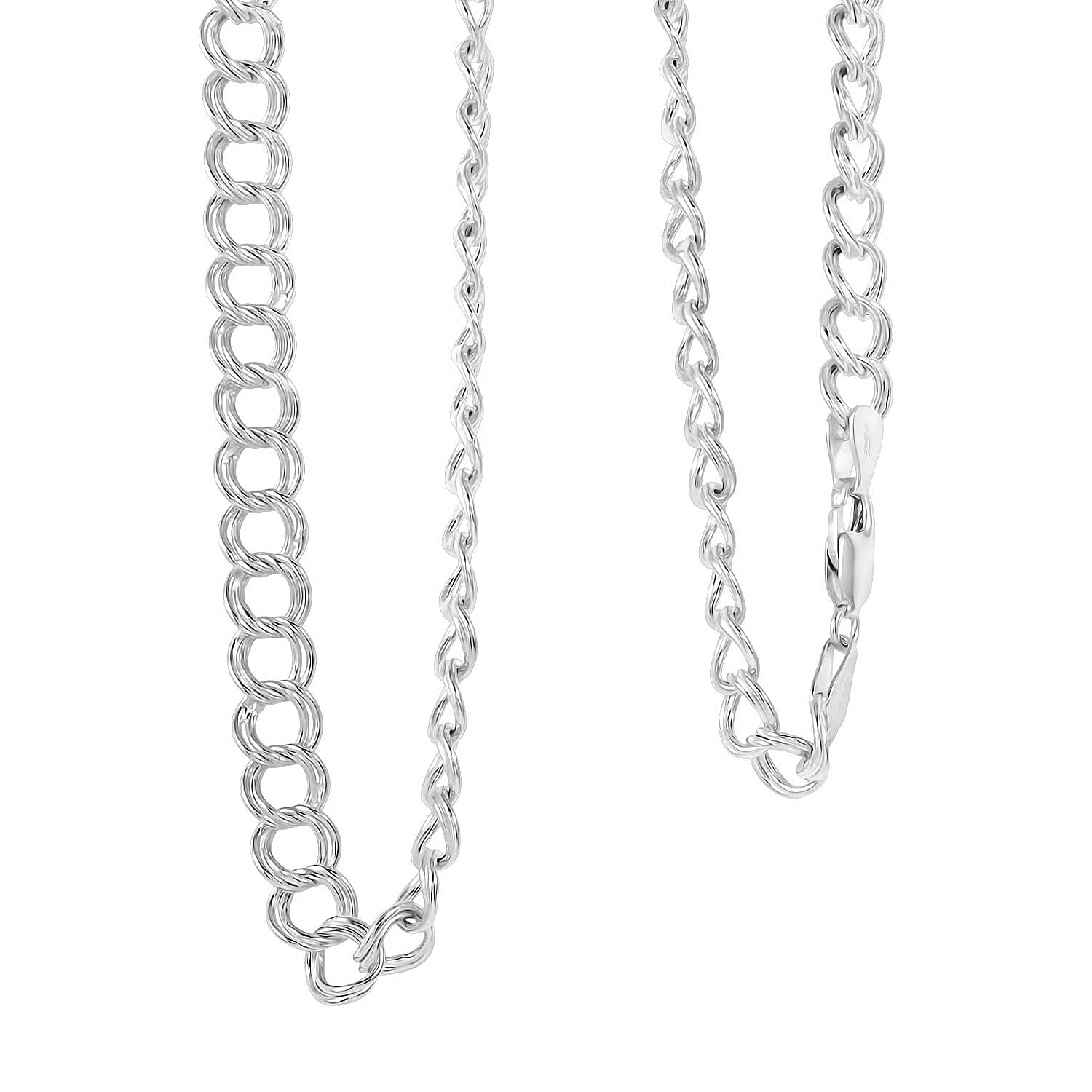 14K Yellow Gold Over Sterling Silver Necklace 20 Inches 15.80 Grams