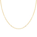 14K Yellow Gold Over Sterling Silver Adjustable Link Chain Necklace 24 Inches 2.80 Grams - Sticky add to cart bar