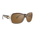 Solarx Fashion Sunglasses with Rhinestones -Brown - Sticky add to cart bar