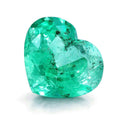 Certified & Appraised AAAA Boyaca Colombian Emerald (Hrt Free Size) 4.00 ctw - Sticky add to cart bar