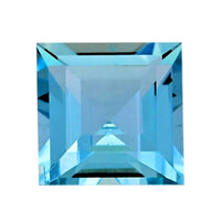 Santamaria Aquamarine Square Free Princess Cut 4A 0.98 ctw