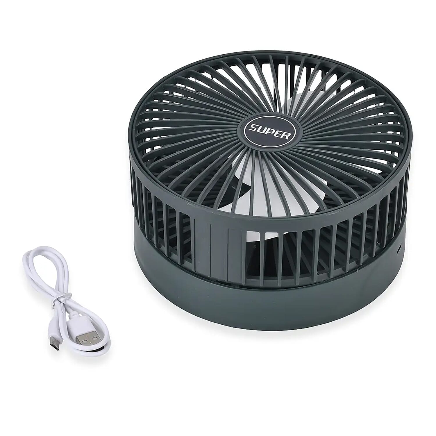 Green Foldable Portable Table Fan (6.20In)
