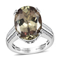Doorbuster Certified & Appraised Rhapsody AAAA Turkizite and E-F VS2 Diamond 10.90 ctw Ring in 950 Platinum 8.65 Grams - Sticky add to cart bar