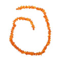 Baltic Amber Flame Chips Beaded Necklace 25 Inches - Sticky add to cart bar