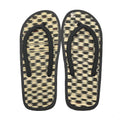 Checked Seegrass Slipper with Fabric Strap 7-7.5 - Sticky add to cart bar