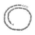 Bali Legacy Sterling Silver Dragon Necklace 20-22 Inches 60.50 Grams - Sticky add to cart bar