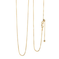 Italian 14K Yellow Gold Over Sterling Silver Chain Necklace 24 Inches 2.60 Grams