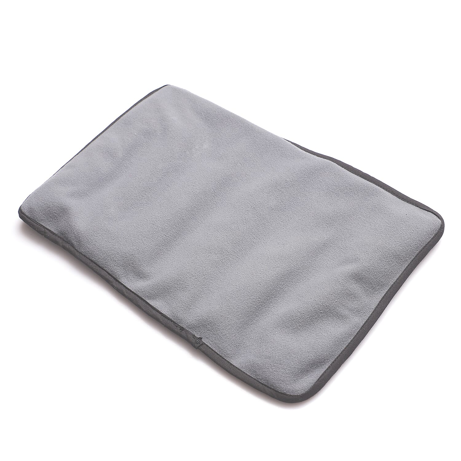 Gray Polyester Travelling Shungite Pillow (8"x11")